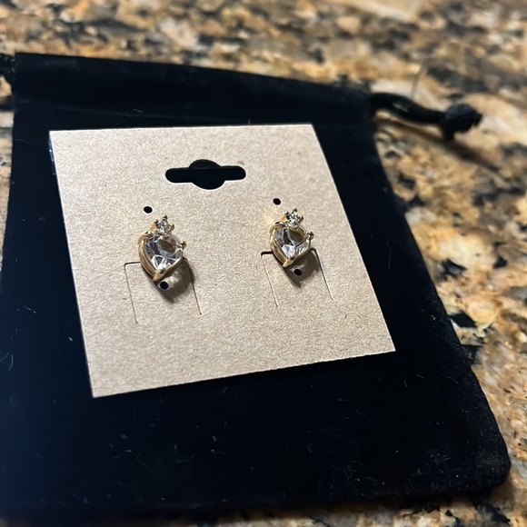 Swarovski heart earrings - Picture 4 of 4